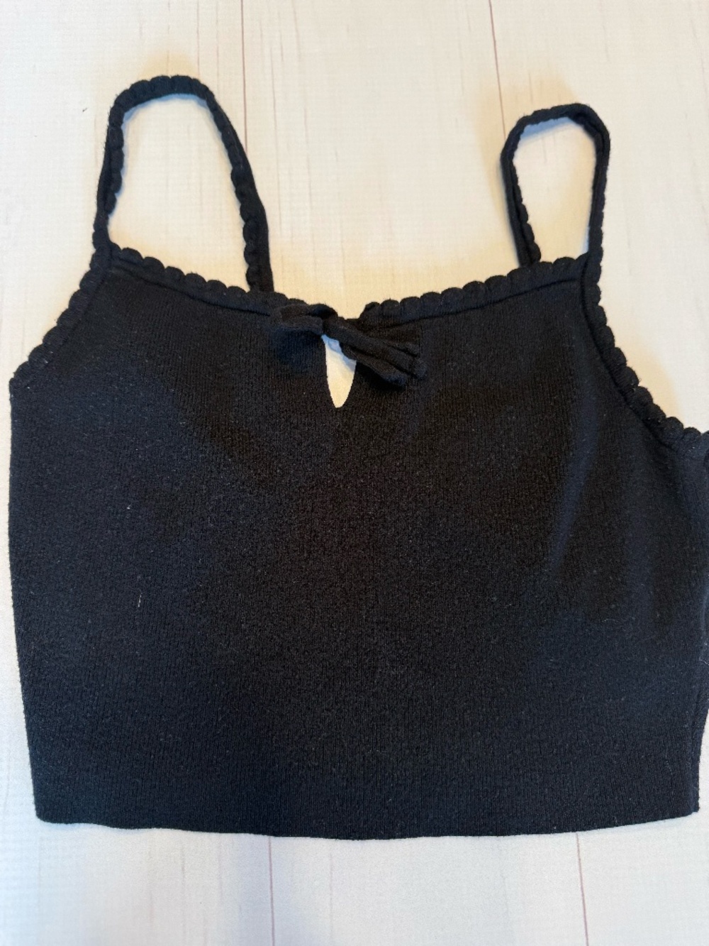 LA Hearts Crop Tank Top Size S